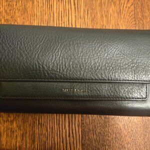 Matt & Nat Black Vegan Wallet